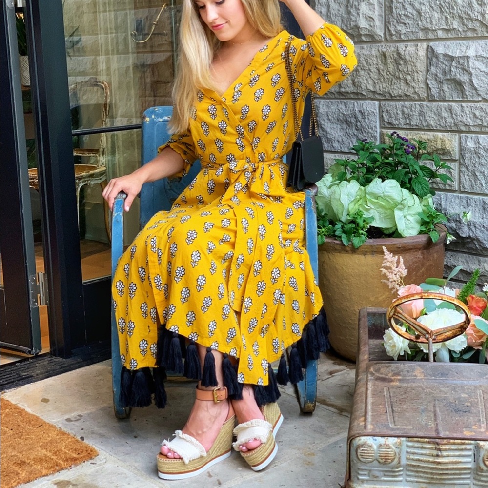 RHODE PRINT DRESS
